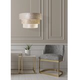  Duolla - Luster na sajli LUNETA 1xE27/40W/230V fi 45 cm krem | Eponuda.com