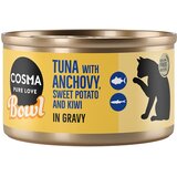  Varčno pakiranje Cosma Bowl 12 x 80 g - Tuna s sardelami | shoptok.hr