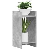  Stalak za biljke s policom Betonsko Siva 30 x 30 x 60 cm | shoptok.hr