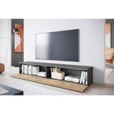 P & B NIZKA OMARICA antracit, barva kostanjevega hrasta | Shoptok.si