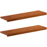  Prozorske klupice 2 kom. Smeđa 100 x 30 x 2 cm | shoptok.hr
