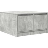 vidaXL stol za kavu s ladicama beton sivi 70,5x70x40 cm | shoptok.hr