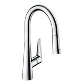 Hansgrohe Talis M51 200 Chrome baterija (slavina) za sudoperu sa izvlačećim tušem 2 mlaza 72813000 | ePonuda.com