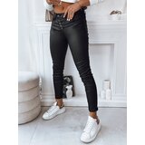 DStreet DREAMIN Women's Waxed Trousers Black | Shoptok.si