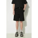 Carhartt WIP Traper kratke hlače Single Knee Short za muškarce, boja: crna, I027942.8902