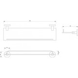 Copen Stakleni etažer CONCEPT TORO (C-12-04) | ePonuda.com