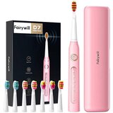  Bežična četkica za zube roza + 5 načina rada i 8 vrhova | shoptok.hr