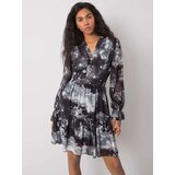 Och Bella Dress-TW-SK-BI-1029.76-grey-black | shoptok.hr