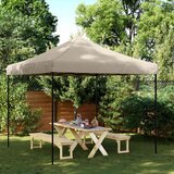 Šator za svadbe - šator za zabave Sivo-smeđa 292 x 292 x 315 cm Oxford tkanina | shoptok.hr