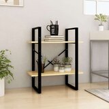 vidaXL Knjižna omara 2-nadstropna 60x30x70 cm trdna borovina Cene