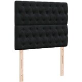 vidaXL otomanski okvir kreveta s madraca crni 120x190 cm od tkanine | shoptok.hr