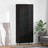  Highboard 2 kom. Crni hrast 69,5 x 34 x 180 cm | shoptok.hr