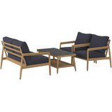 Ambia Garden LOUNGE GARNITURA tkanina aluminij | Shoptok.si