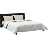 vidaXL Odeja z blazino 3 pcs Bela 240 x 260 cm Mikrofibra | Shoptok.si