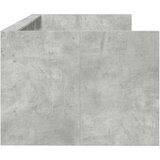  Dnevni krevet s ladicama bez madraca siva boja betona 75x190 cm | shoptok.hr