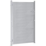  Vrtna vrata 85 x 120 cm Nehrđajući čelik Može se zaključati | shoptok.hr