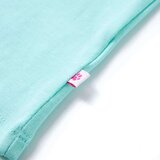  Dječja majica svijetla boja mente | shoptok.hr