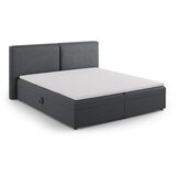Cosmopolitan Design Tamno sivi boxspring krevet s prostorom za odlaganje 180x200 cm Arendal – | shoptok.hr