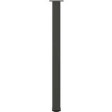  Noge za barski stol 4 kom antracit 110-112 cm čelik | shoptok.hr
