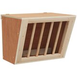  Hranilica za sijeno za zečeve 25x18,5x20,5 cm masivna jelovina | shoptok.hr