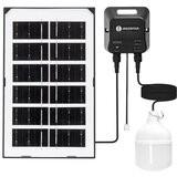 Aigostar LED solarni luster LED/35W/12V 3000 mAh 6500K prečnik 10 cm | Eponuda.com