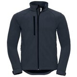 RUSSELL Navy blue men's jacket Soft Shell Cene