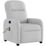 Maison Chic masažni naslanjač - Relax naslanjač sivo blago, (22134224) | Shoptok.si