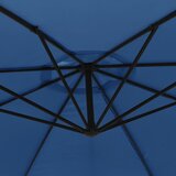  Konzolni vrtni suncobran s aluminijskim stupom 350 cm plavi | Eponuda.com