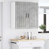  Ormar za Zid LUCCA Betonska siva 80 x 31 x 80 cm | Eponuda.com