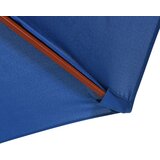  Suncobran s drvenom šipkom 300 x 258 cm plavi | shoptok.hr