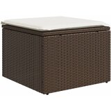  8-dijelni set vrtnih sofa s jastucima smeđi od poliratana | shoptok.hr