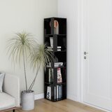 vidaXL kutni ormarić crni 33 x 33 x 164,5 cm od iverice Cijene