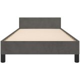  Okvir za krevet bez madraca tamnosivi 90x200 cm baršunasti | shoptok.hr