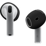 INF Združljivi Apple AirPods 4 silikonski ušesni nastavki - 2 para Black, (5000074292) | Shoptok.si