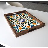 Aberto Design poslužavnik REF037 48 x 38 x 4 cm, šareni | Eponuda.ba