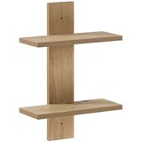  Zidna polica Hrast artisan 30 x 13.5 x 43 cm Prerađeno drvo | shoptok.hr