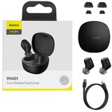 Baseus bluetooth slušalke encok WM01 tws stereo črne Cene