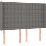  Krevet box spring s madracem LED tamnosivi 140x190 cm tkanina | shoptok.hr