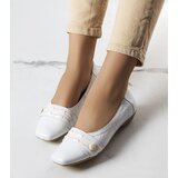 Gemre White ballet flats Lioma | Shoptok.si