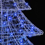 vidaXL Božično drevo med 160 LED Modra 150 cm Akril | Shoptok.si