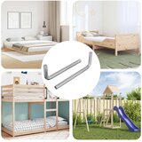 Hex ključ 2 pcs Srebrno 32 x 86 mm Čelik | shoptok.hr