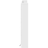  Krevetna ploča s LED-om s policom Bijeli 160 x 16,5 x 103,5 cm | shoptok.hr
