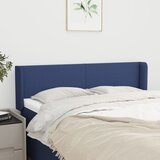 vidaXL Uzglavlje s ušima plavi 147x16x78/88 cm od tkanine Cijene
