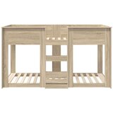  Krevet na kat za djecu Sonoma hrast 90 x 190 cm | shoptok.hr