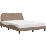  Okvir kreveta bez madraca Zadarcappuccino 140x190 cm od umjetne kože | shoptok.hr