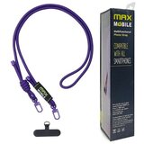 Max Mobile VEZICA ZA MOBITEL 6mm Ljubičasta | shoptok.hr