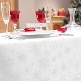 Douceur d intérieur Stolnjak s božićnim motivom od jacquarda 140x300 cm Flocons – | shoptok.hr