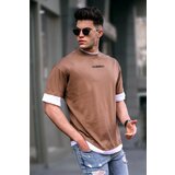 Madmext T-Shirt - Brown - Regular fit Cene