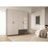 Mömax Garderobna Omara Mila, Kašmir, Antracit | Shoptok.si