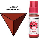 AK Interactive Infernal Red 18ml - Quick Gen Speed Paint AK17037 Cene